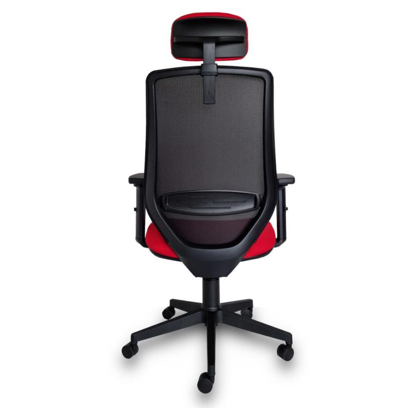 OfiElche-Sillas operativas-SILLA ODIN RESPALDO MALLA CON CABEZAL SIN BRAZOS