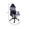 OfiElche-SILLAS-SILLA GAMING TALIUS RAPTOR NEGRA / GRIS