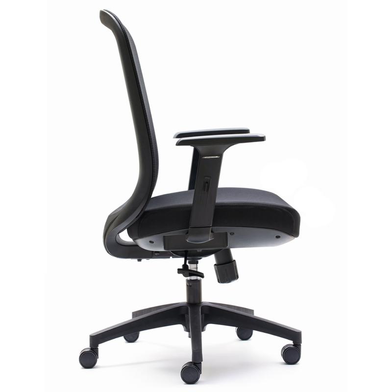 OfiElche-Sillas operativas-SILLA LIMA RESPALDO MALLA CON BRAZOS REGULABLES