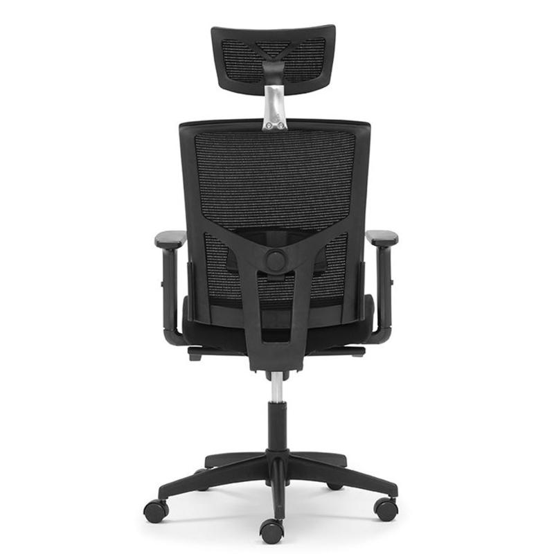 OfiElche-Sillas operativas-SILLA VIENA RESPALDO MALLA CON BRAZOS REGULABLES