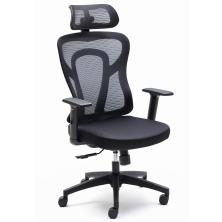 OfiElche-Sillas operativas-SILLA CALI RESPALDO MALLA CON BRAZOS REGULABLES