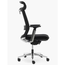 OfiElche-Sillones de direccion-SILLON TORONTO MALLA SYNCRO CON CABECERO Y DESPLAZAMIENTO DE ASIENTO