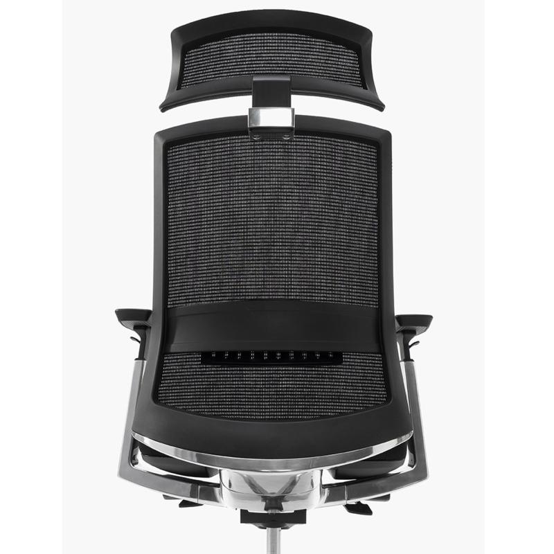 OfiElche-Sillones de direccion-SILLON TORONTO MALLA SYNCRO CON CABECERO Y DESPLAZAMIENTO DE ASIENTO