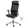 OfiElche-Sillones de direccion-SILLON TORONTO MALLA SYNCRO CON CABECERO Y DESPLAZAMIENTO DE ASIENTO