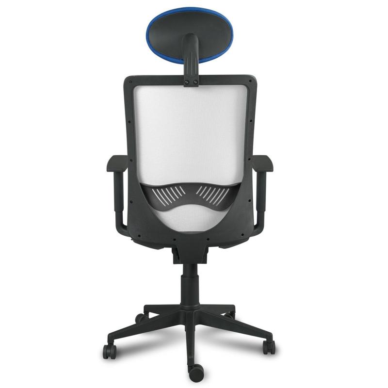 OfiElche-Sillas operativas-SILLA CHAPLIN SIN BRAZOS RESPALDO MALLA SYNCRO