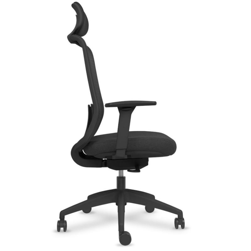 OfiElche-Inicio-SILLA LANDO NEGRA SYNCRO