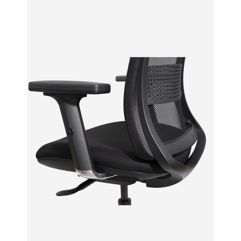 OfiElche-Sillas operativas-SILLA CLEVER RESPALDO MALLA SYNCRO CON BRAZOS 2D