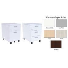 OfiElche-BUCS Y CAJONERAS-CAJONERA / BUC DE MELAMINA CON RUEDAS