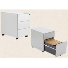 OfiElche-ARCHIVO Y ARMARIOS-CAJONERA / BUC DE METAL CON RUEDAS