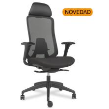 OfiElche-Sillas operativas-SILLA FEDO NEGRO